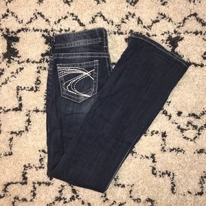 Dark Wash Suki Bootcut Silver Jeans